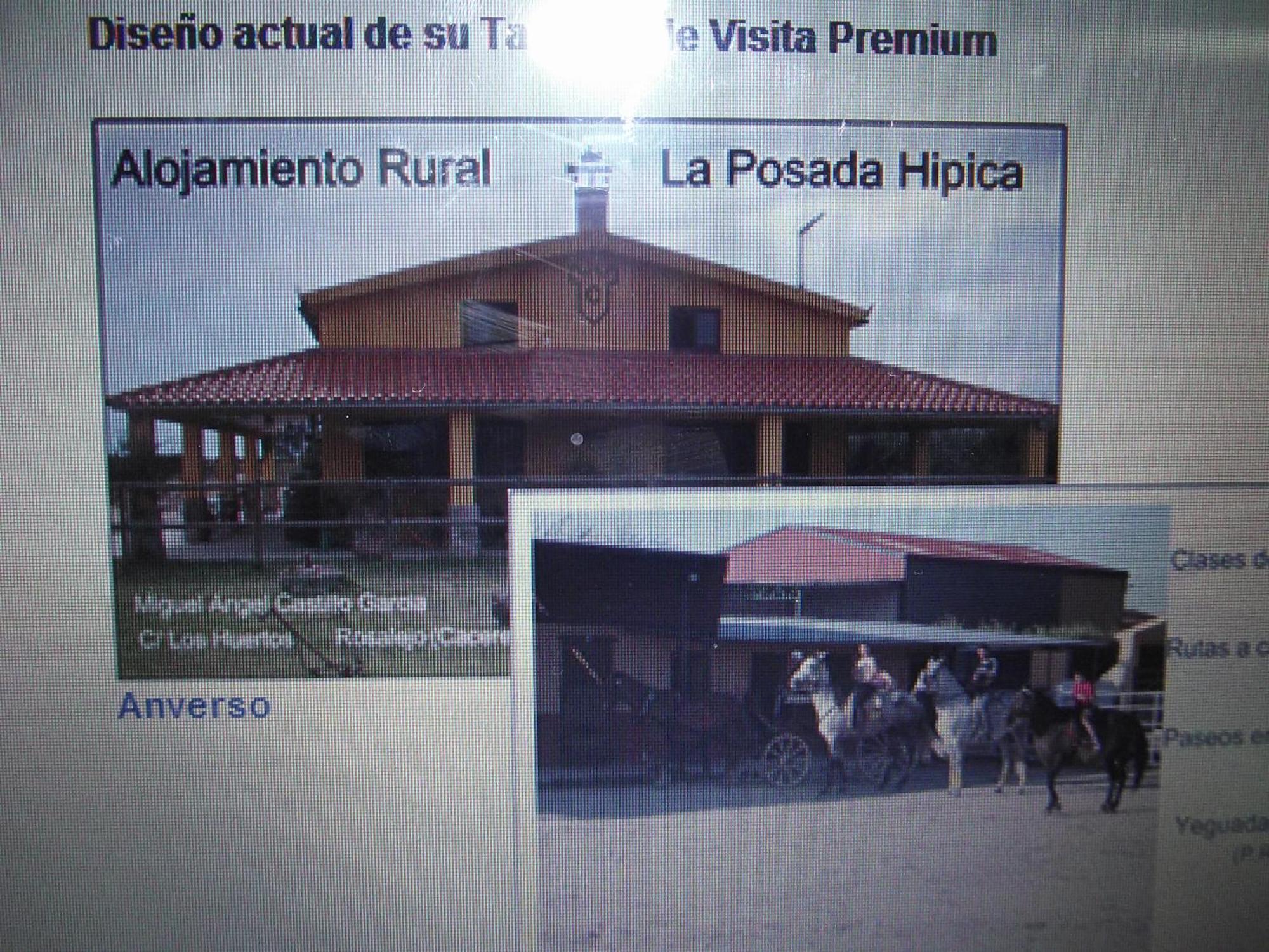 La Posada Hipica Hotell Rosalejo  Eksteriør bilde